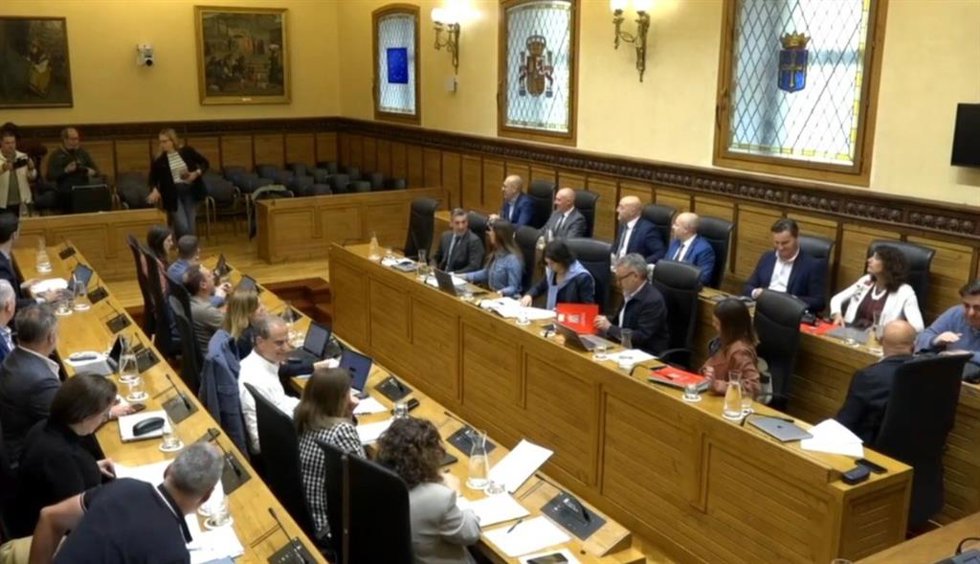 Pleno Municipal de Gijón.