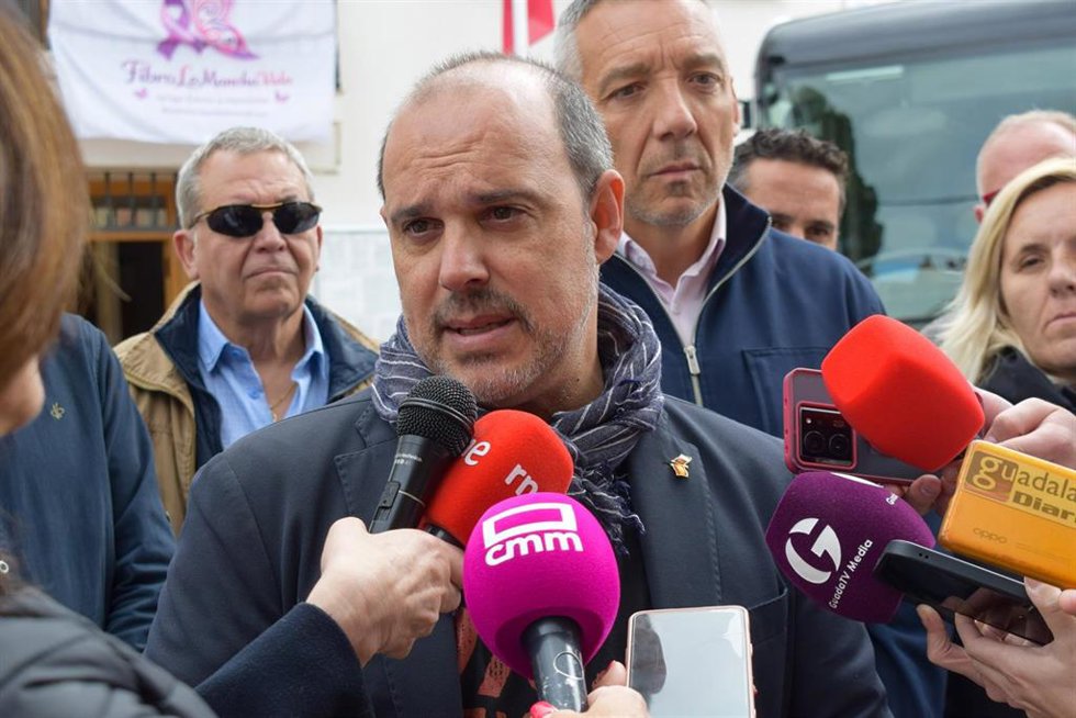 El secretario general del PSOE en la provincia de Guadalajara, Pablo Bellido.