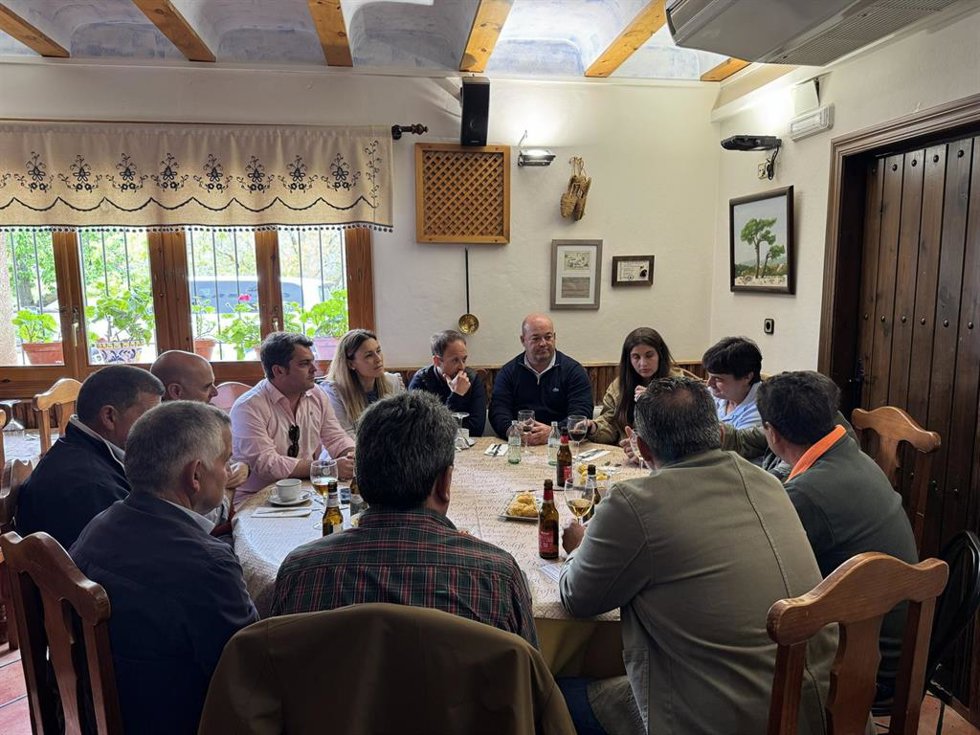 Reunión del PP con pastores y ganaderos trashumantes