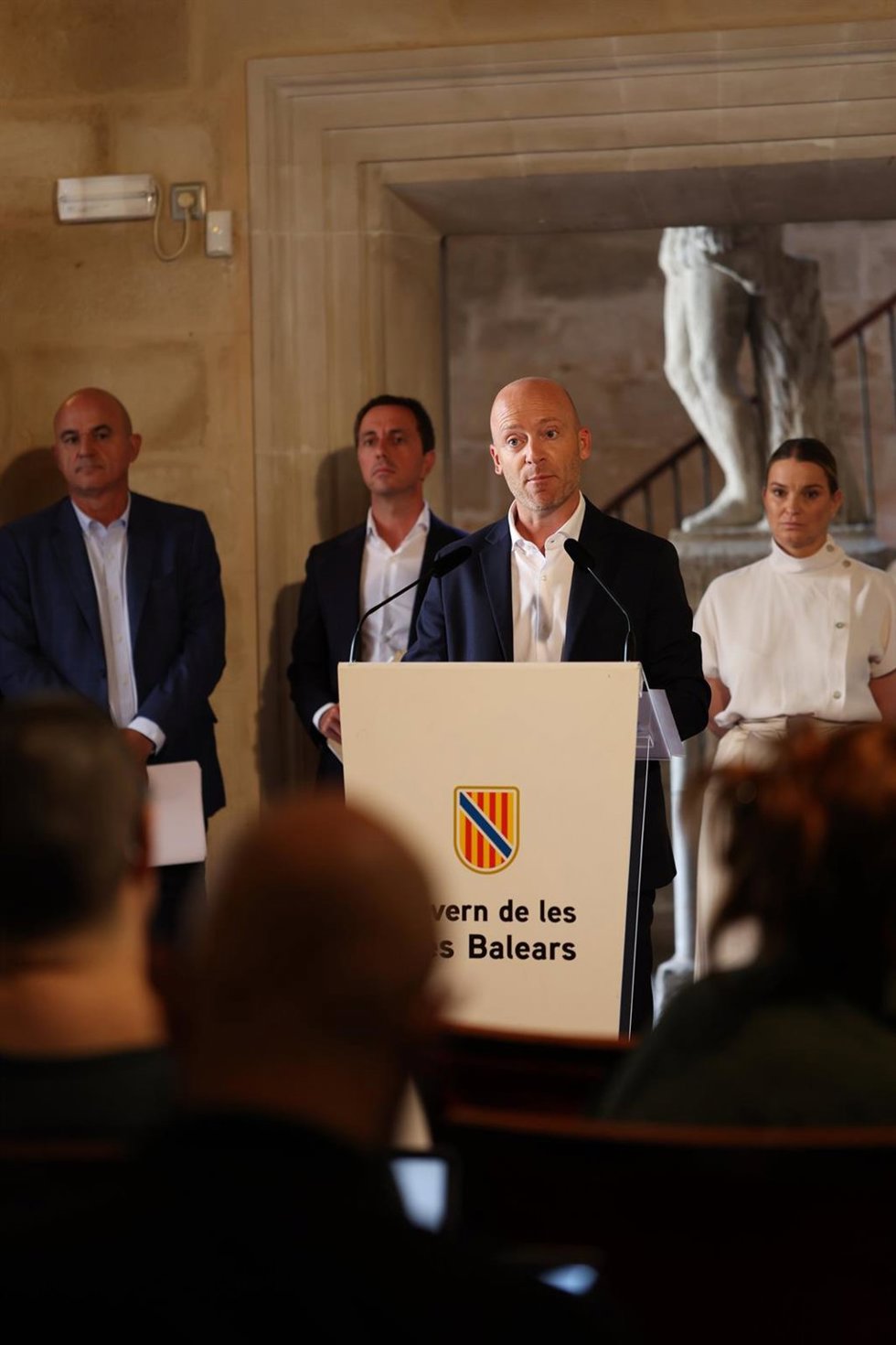 Archivo - El presidente del Consell de Menorca, Adolfo Vilafranca.