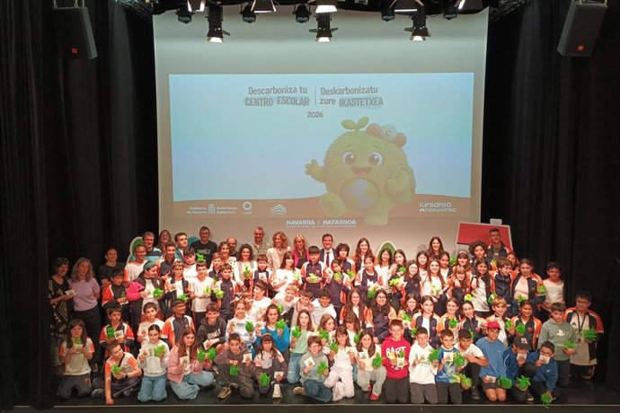 Alumnado que ha participado en la gala de entrega de premios.