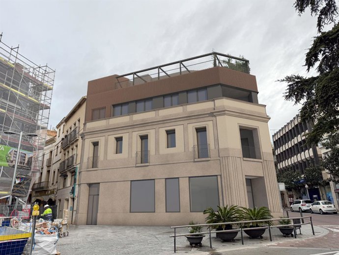 Archivo - Imatge virtual de la futura residència