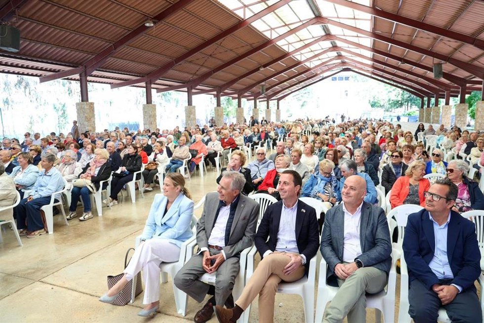 Inicio de la jornada anual del encuentro de la Federación de Asociaciones de Pensionistas, Jubilados y Personas Mayores de Mallorca.