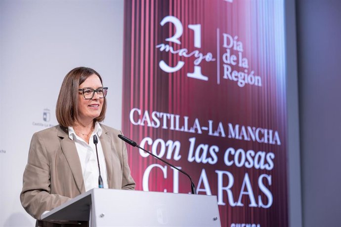 La consejera Portavoz, Esther Padilla.