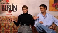 Los protagonistas de Berlín y la dama del armiño prometen una temporada "más cañera" y con "un puntito más oscuro"