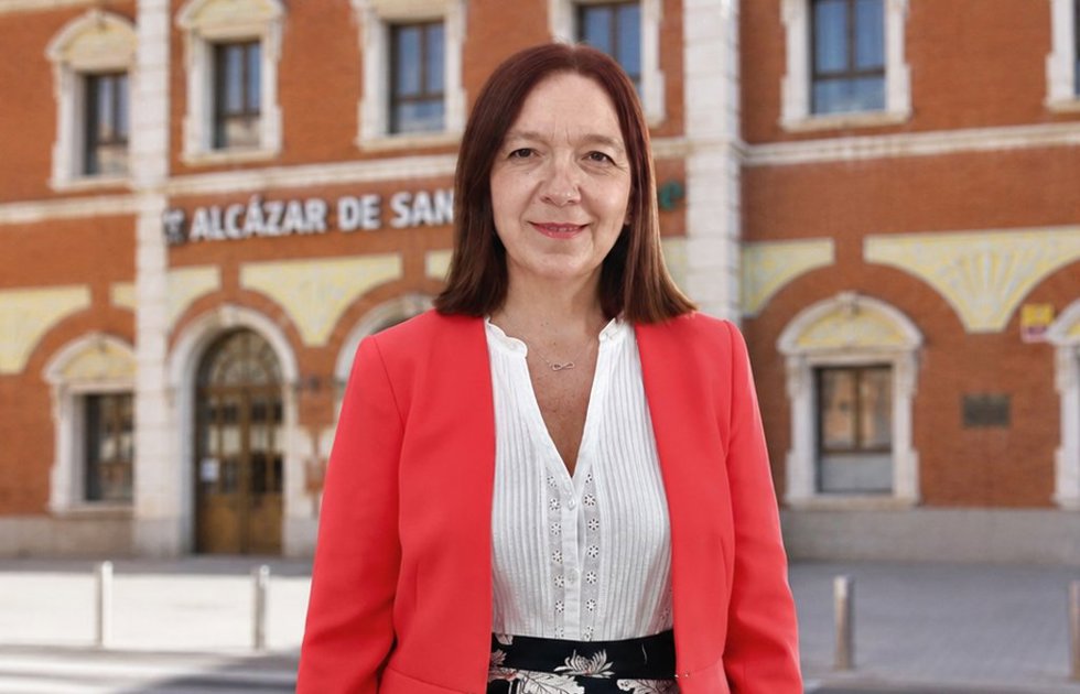 La alcaldesa de Alcázar de San Juan, Rosa Melchor.