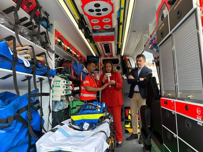 Ambulancia en Menorca