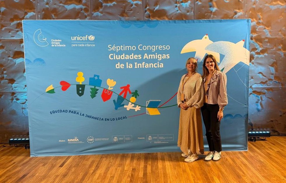 La segunda teniente de alcalde y regidora de Servicios Sociales, Educación, Participación Ciudadana, Juventud e Igualdad, Lourdes Roca, asiste al 7º Congreso de Ciudades Amigas de la Infancia.