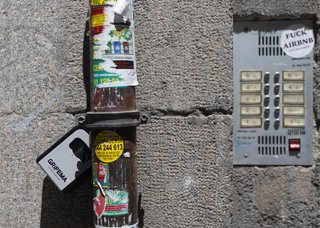 Archivo - Caja de seguridad para las llaves de una piso de alquiler turístico.