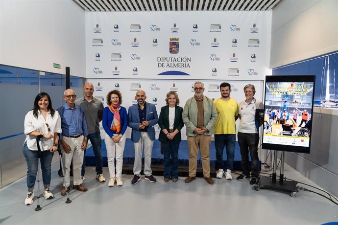Presentación de las VIII Jornadas 'El deporte como vía hacia la inclusión' en Almería.