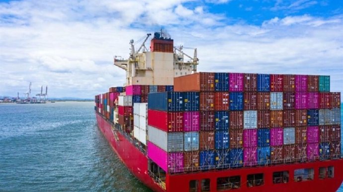Archivo - Arxiu - Barco, cadena de subministrament, exportacions, contenidors, importacions, balança comercial, Paraguai, transport de mercaderies