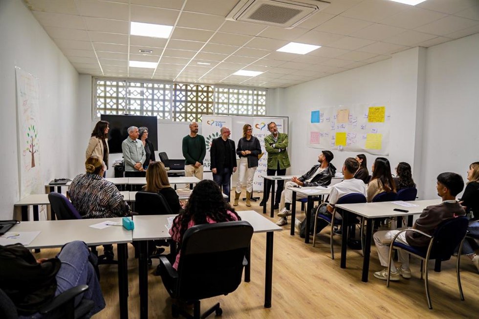 Clausura de los programas de empleo y formación para jóvenes organizados por la Fundación SSG en colaboración con el Consistorio alcalareño.