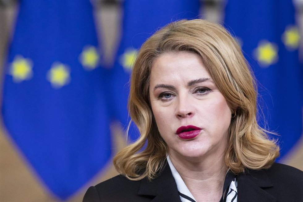 Archivo - Evika Silina, primera ministra de Letonia.