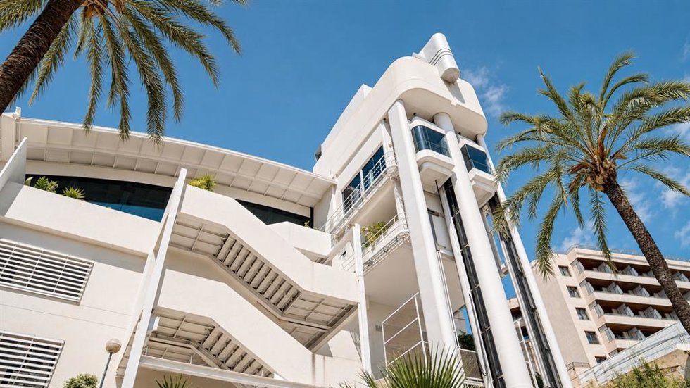 Edificio del nuevo club Fitz, en el Paseo Martímo