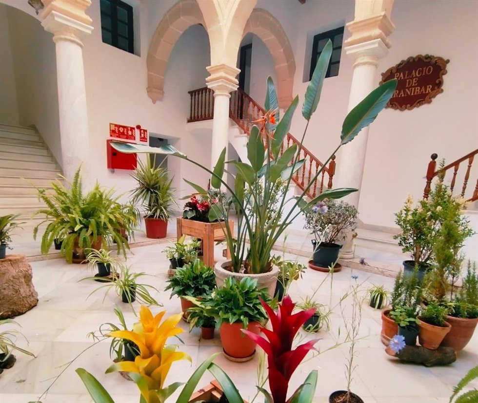 Patio del Palacio de Araníbar en El Puerto de Santa María (Cádiz)