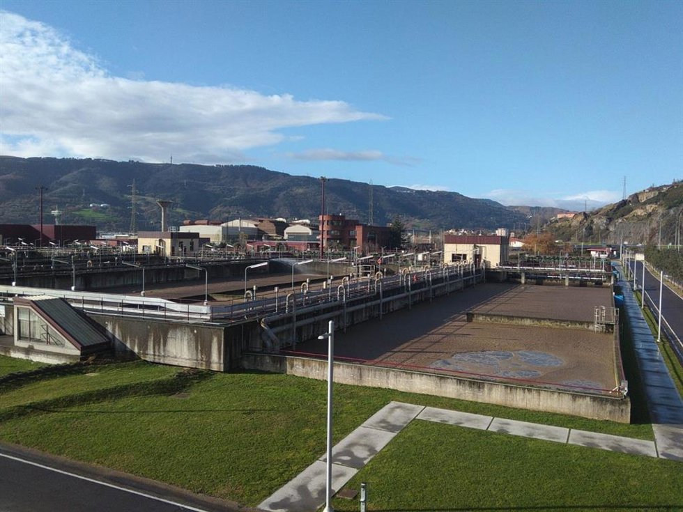Archivo - EDAR de Galindo, en Sestao