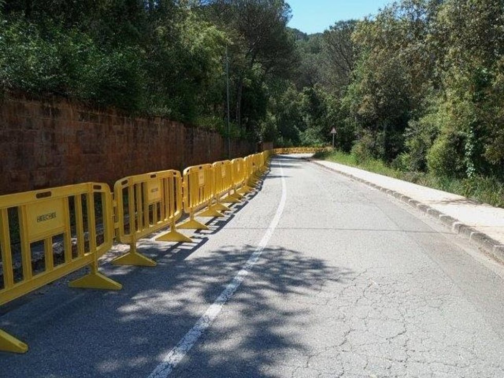 Obras de Endesa en Vallromanes