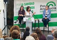 Sira Rego dice que "la rabia organizada construye" y pide "salir a ganar Andalucía para la mayoría social"