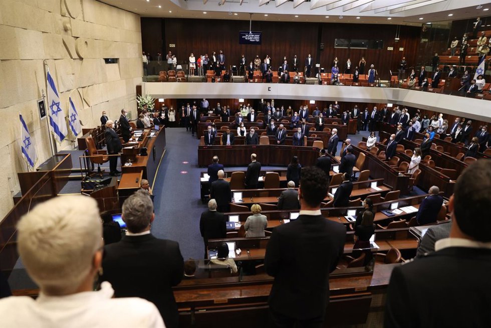 Archivo - Vista del pleno del Parlamento de Israel