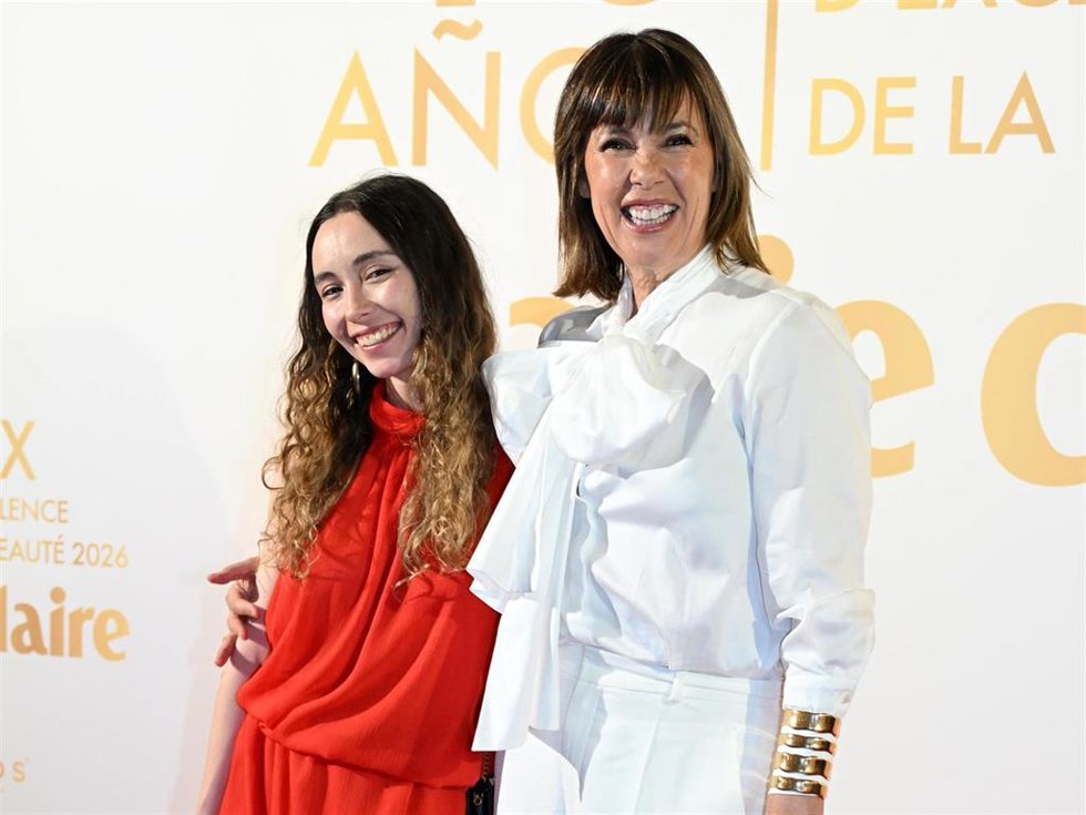 Mabel Lozano y su hija, Roberta Campoy, durante la 40ª edición de los Prix d’Excellence de la Beauté Marie Claire