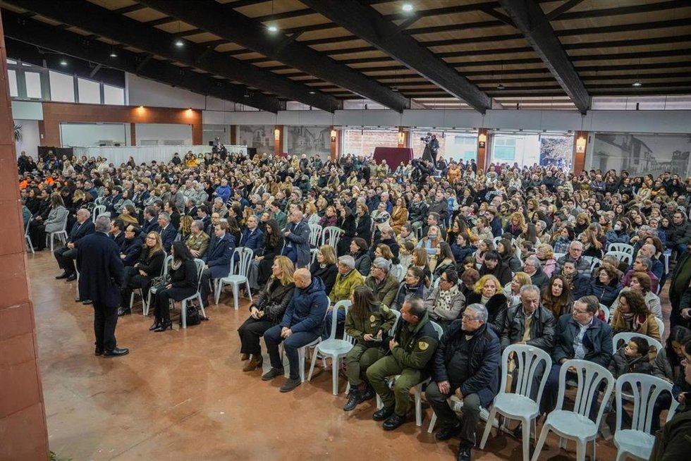 Archivo - Celebración de la misa funeral en memoria de las víctimas del accidente ferroviario de Adamuz, a 25 de enero de 2026 en Adamuz (Córdoba, Andalucía, España).   