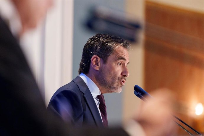 El vicesecretario de Cultura y Deporte y portavoz nacional del PP, Borja Sémper.