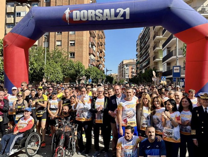 Imagen de la I Carrera Popular 'Corre para dar vida' celebrada el pasado domingo, 10 de mayo, en la que participaron más de 3.000 personas
