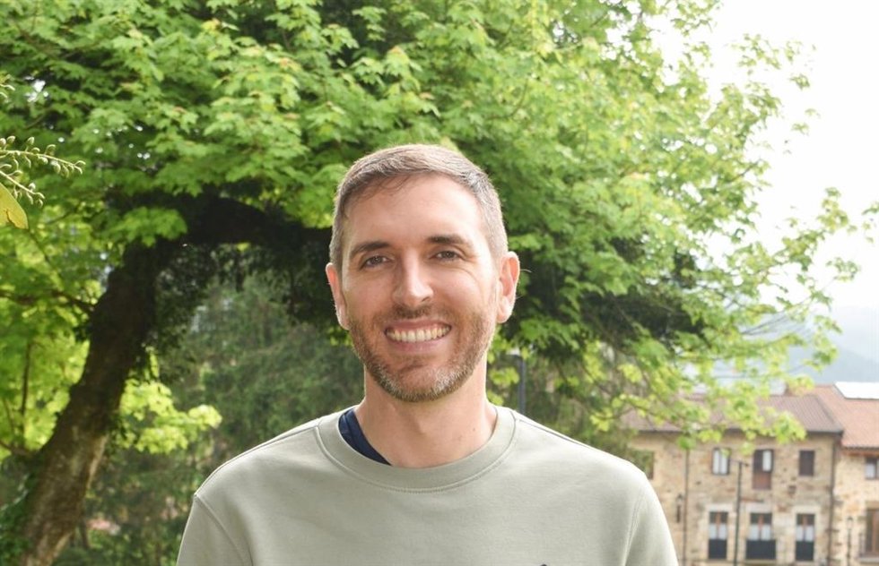 El candidato del PNV a la Alcaldía de Elorrio, Mikel Arruabarrena