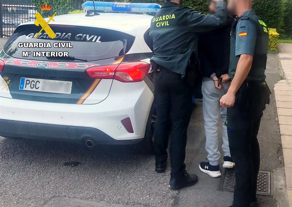 Detención del presunto autor