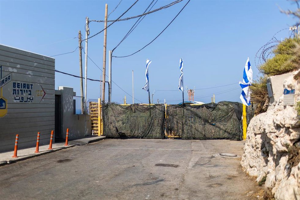 Archivo - Valla de separación entre Líbano e Israel cerca el kibutz israelí de Rosh Hanikra (archivo)