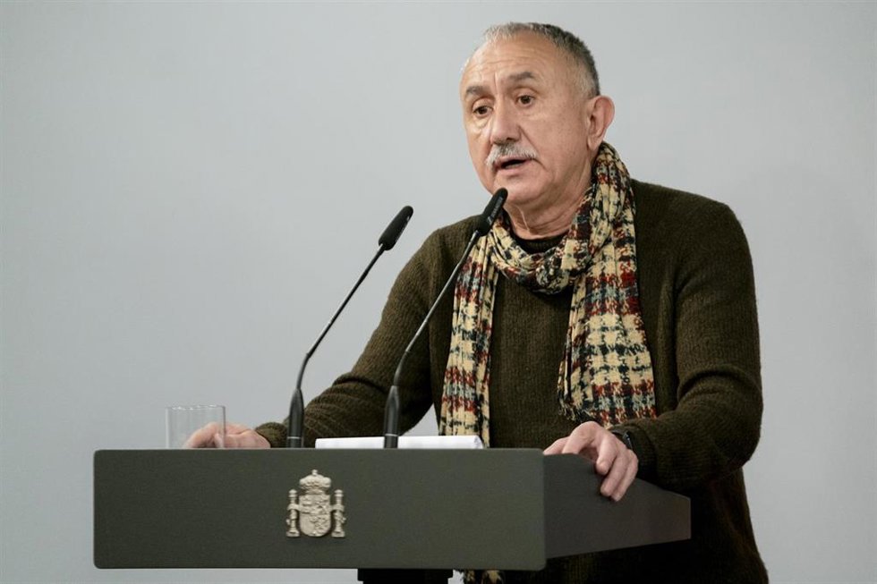 Archivo - El secretario general de UGT, Pepe Álvarez