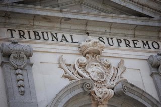 Archivo - Edificio del Tribunal Supremo.