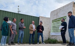 Visita a infraestructuras hidráulicas en Bedmar.