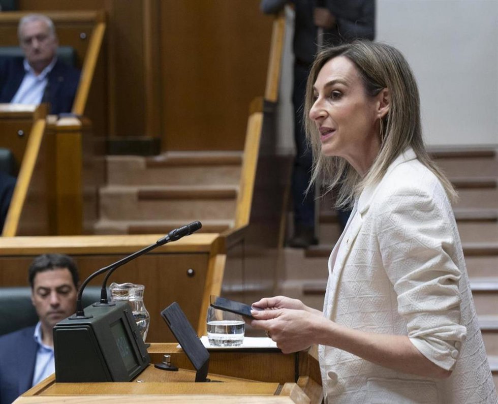 La consejera de Gobernanza, Administración Digital y Autogobierno, Maria Ubarretxena,