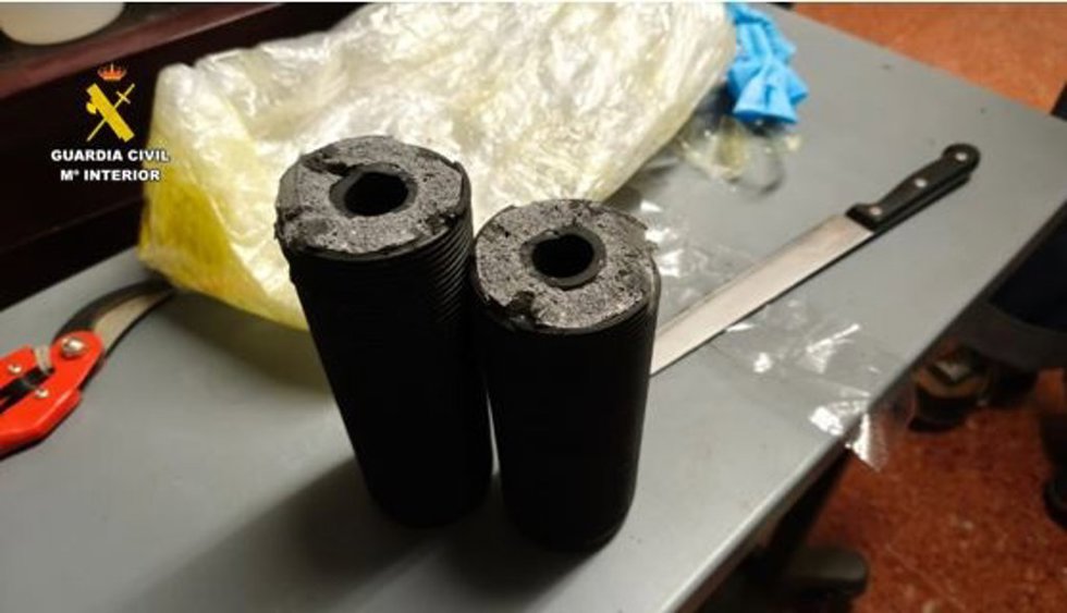 Detenido en Valladolid el destinatario de 6 kilos de 'coca' interceptados en el aeropuerto Madrid-Barajas.