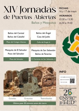 Cartel de la Jornada de Puertas Abiertas de Toledo.
