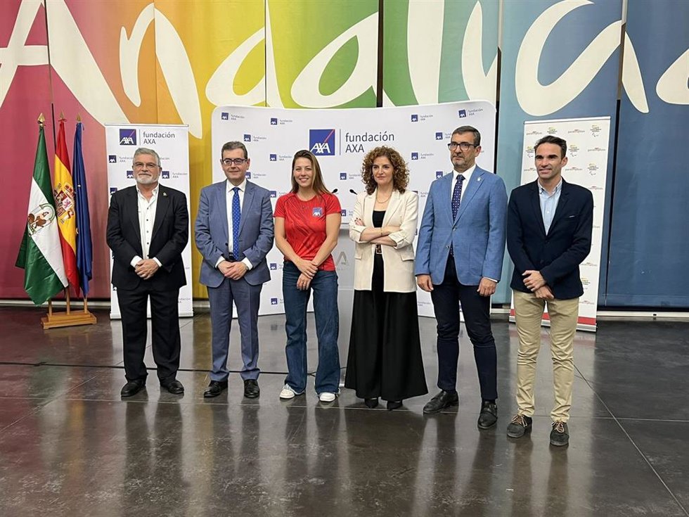 Presentación del Campeonato de España de Natación Paralímpica en Málaga.