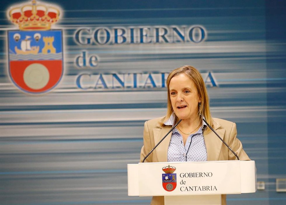 La consejera de Presidencia, Isabel Urrutia