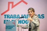 Díaz dice que la Comunidad de Madrid quiere "trabajadores explotados" tras su recurso contra la regularización