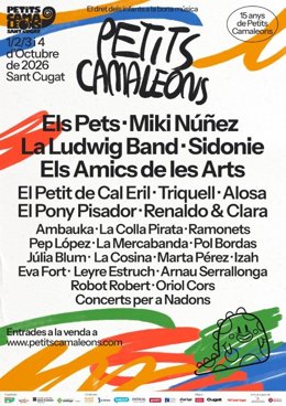 Cartel de la edición 2026 del festival.