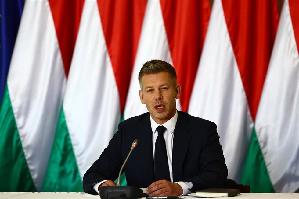 Péter Magyar, primer ministro de Hungría.