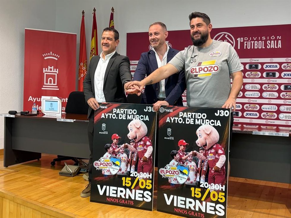 ElPozo y el UCAM Murcia CB lucirán un brazalete negro y guardarán un minuto de silencio en recuerdo del alcalde Ballesta