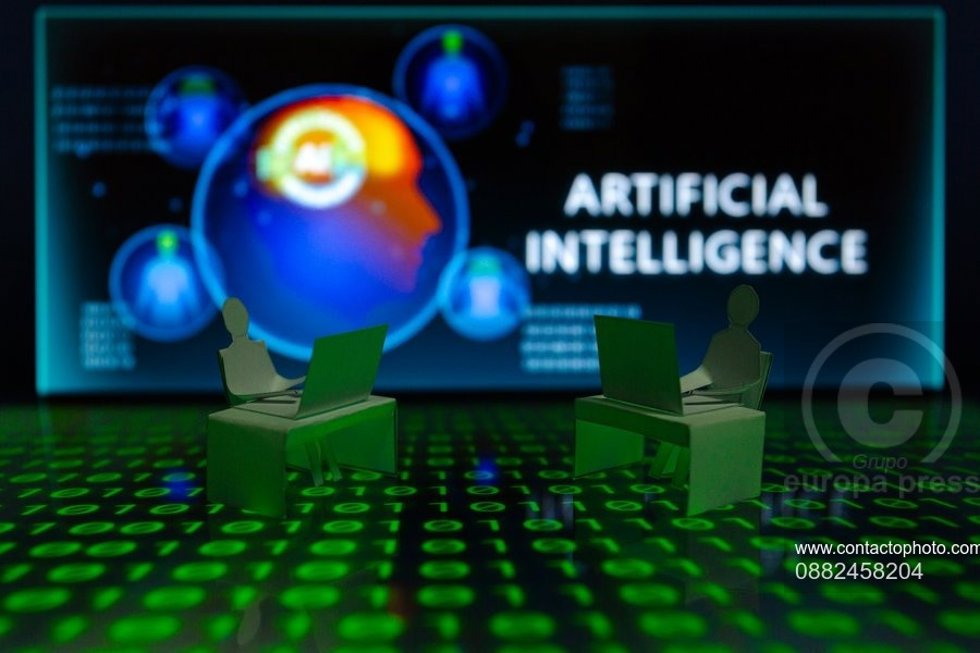 Archivo - Representación visual de la Inteligencia Artificial