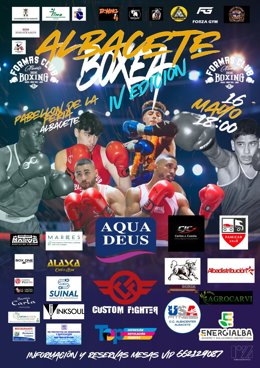 Cartel de Albacete Boxea.