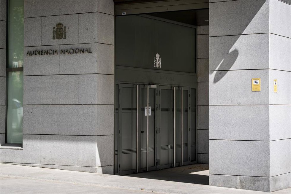 Archivo - Fachada de la Audiencia Nacional.