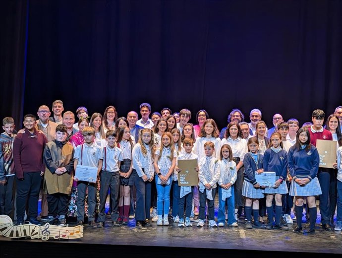 Alumnos en Festikids.