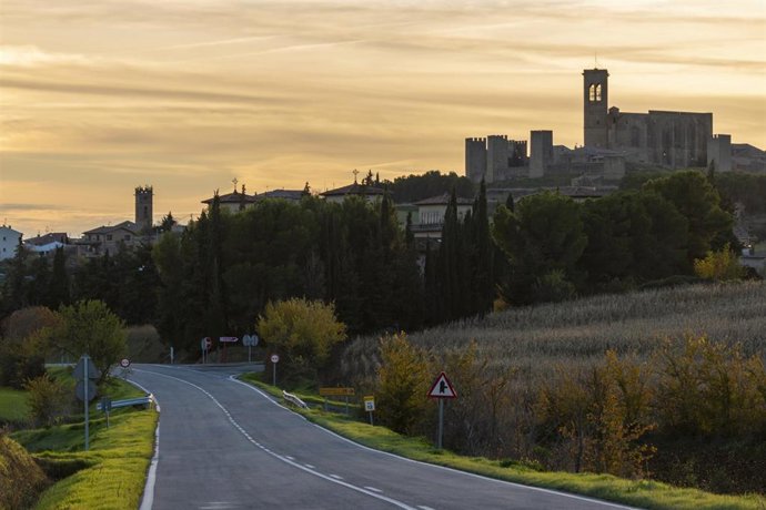 Vista de Artajona, una de las localidades incluidas en las acciones.