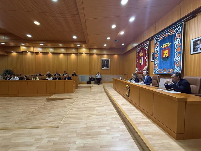 Pleno en el Ayuntamiento de Talavera.
