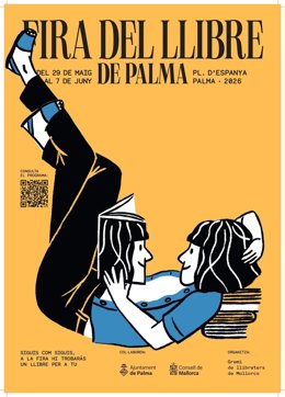 Cartel de la Feria del Libro de Palma