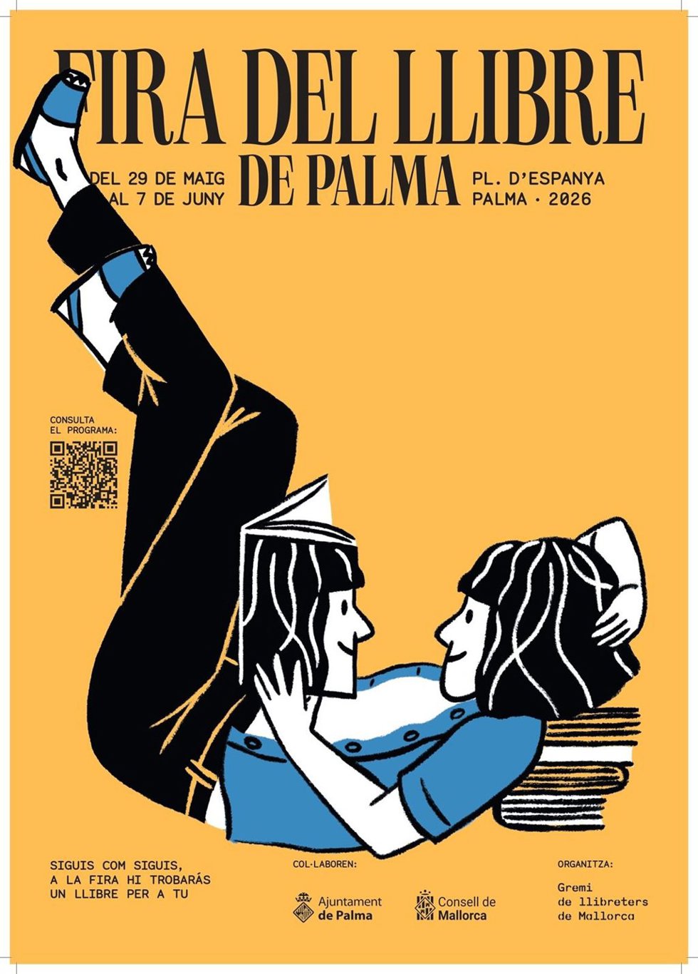 Cartel de la Feria del Libro de Palma